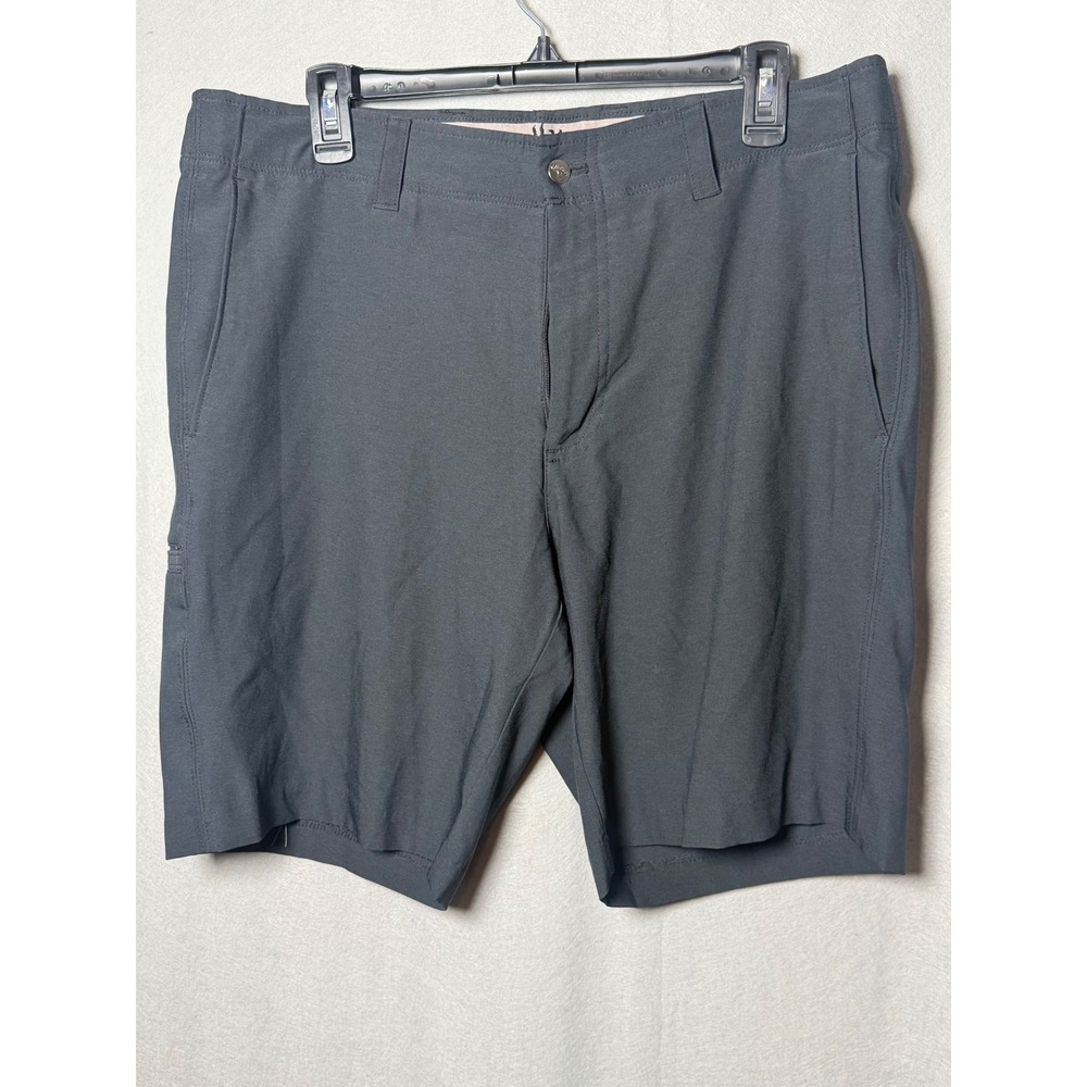 Callaway Mens Performance Golf Shorts Gray CGBSE0T7 Size 34 Stretch Flat Front